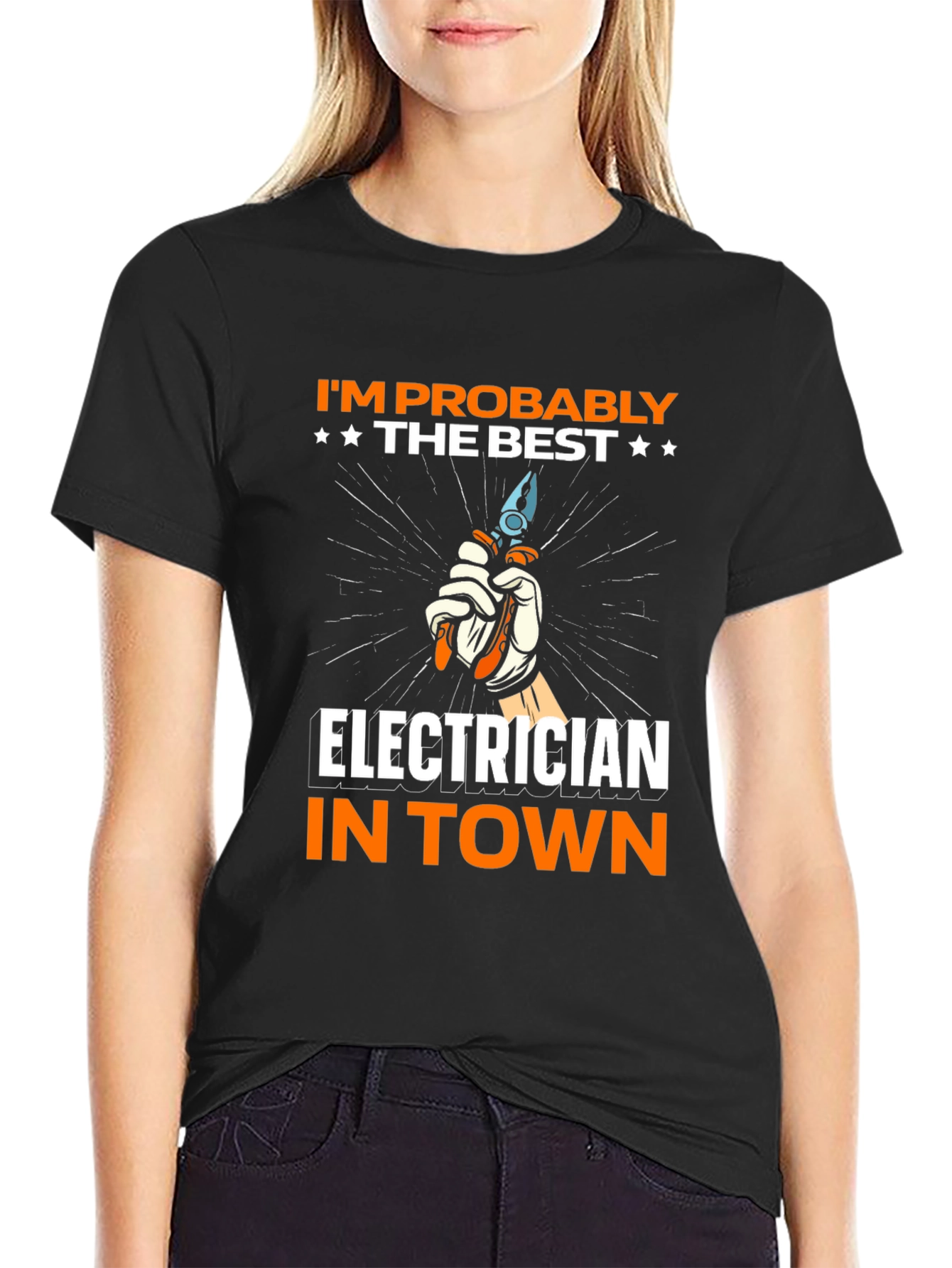 Electrician T-Shirt - Best in Town!