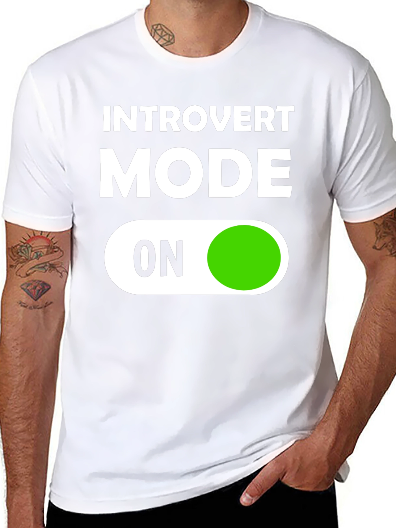 Introvert Mode On Graphic T-Shirt