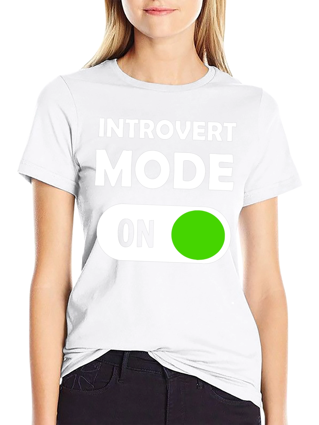 Introvert Mode On Graphic T-Shirt