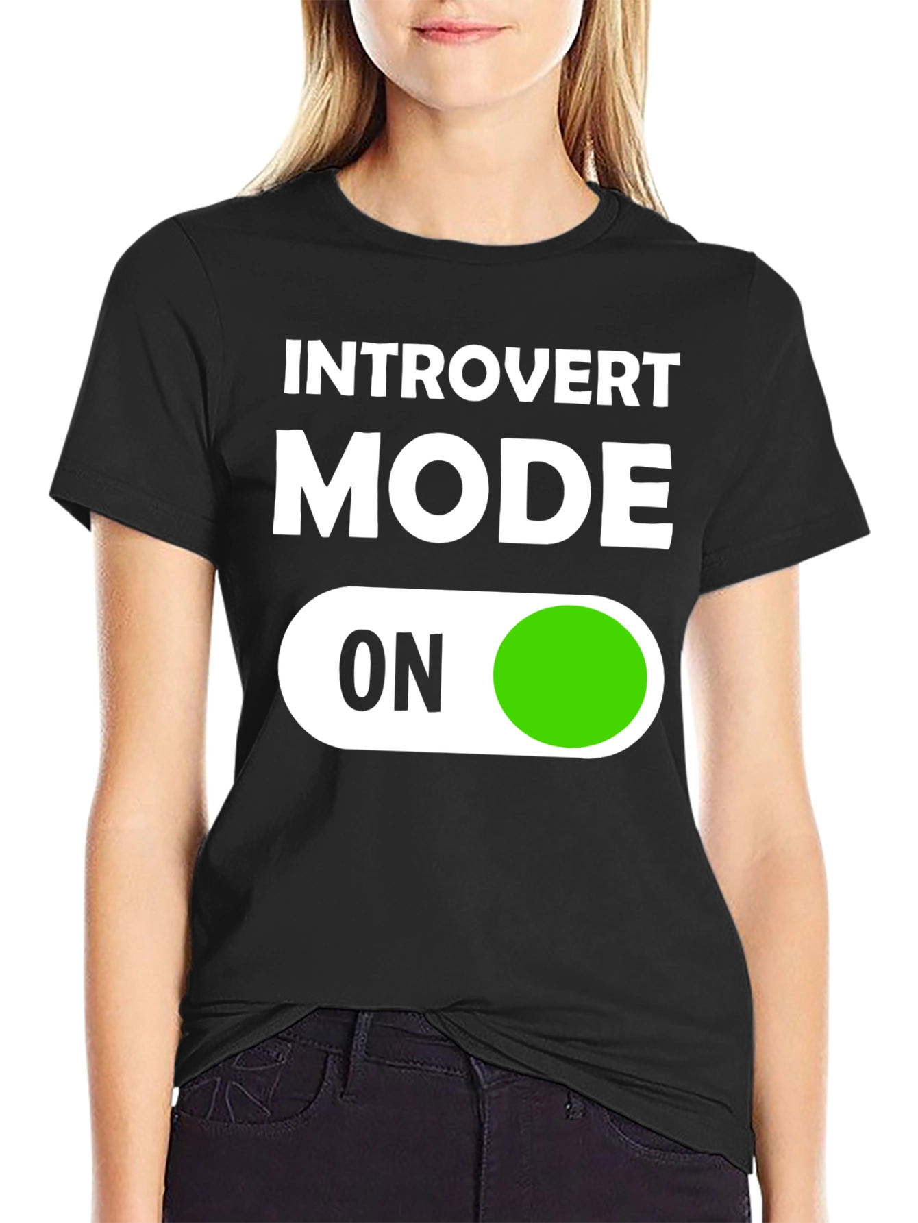 Introvert Mode On Graphic T-Shirt