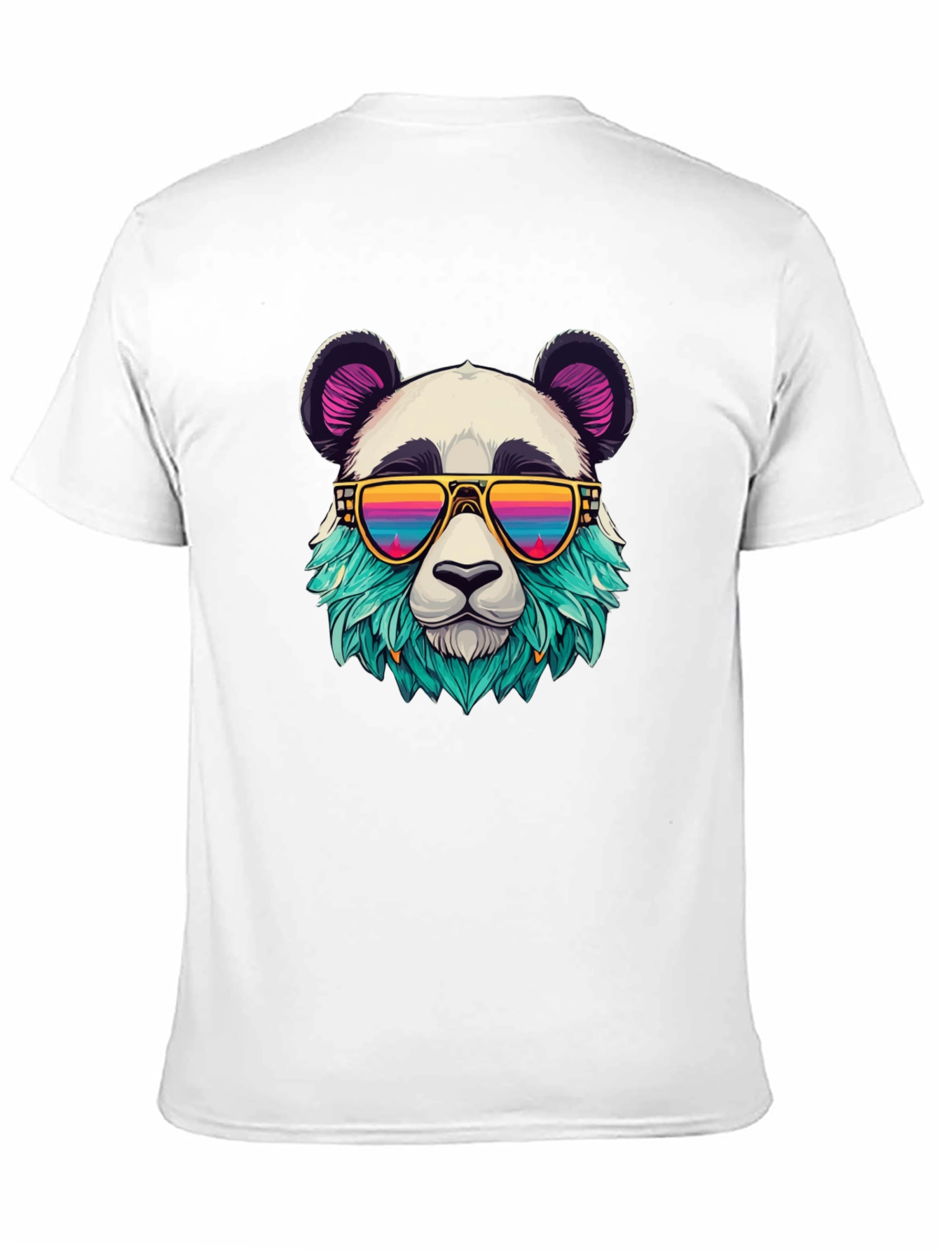 Cool Panda Graphic Tee - Black Cotton T-Shirt