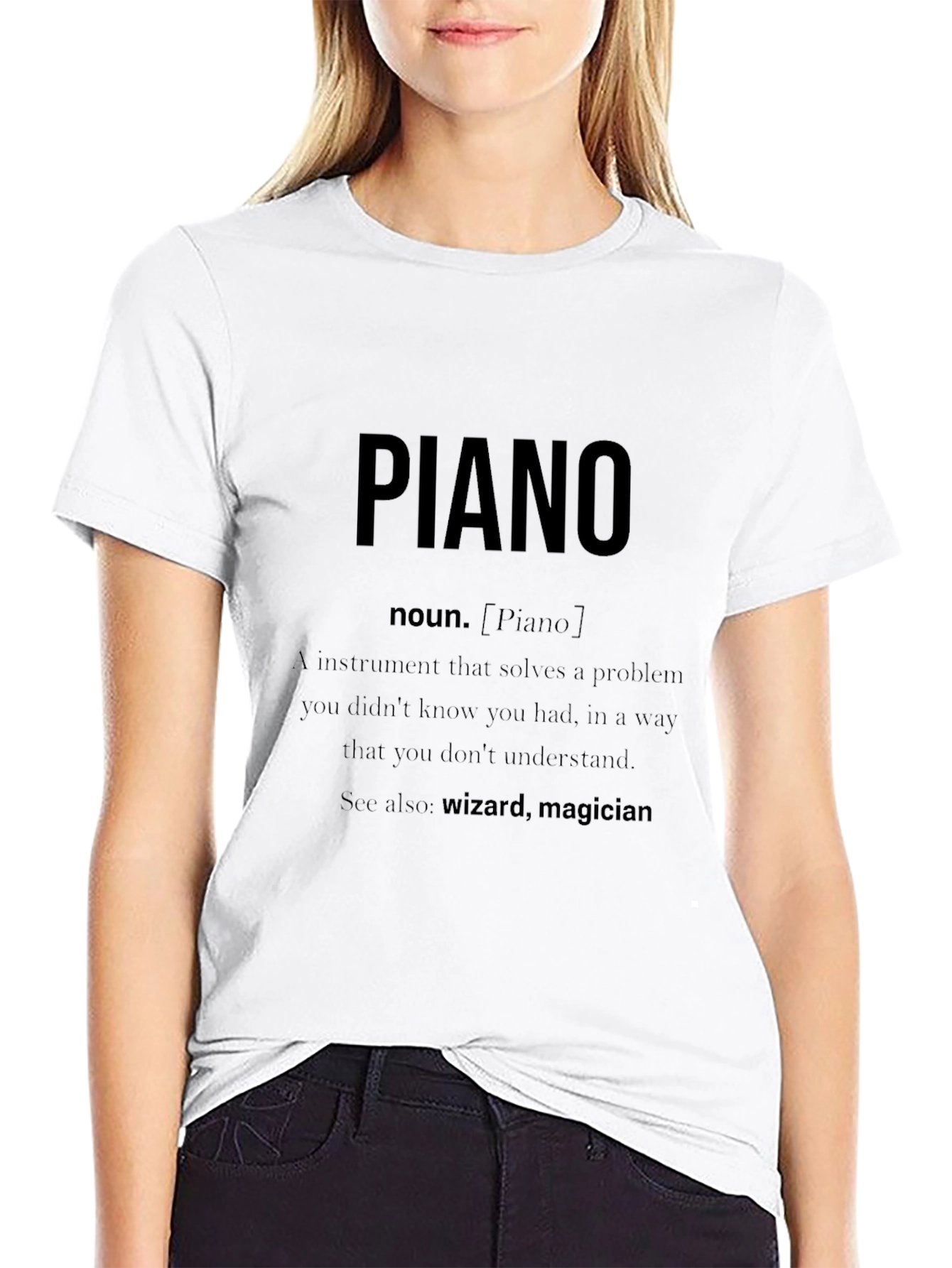Piano Definition Graphic Tee