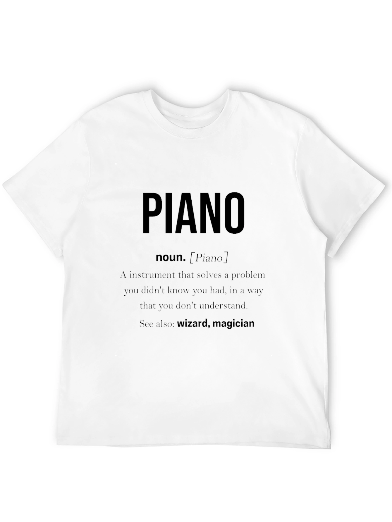 Piano Definition Graphic Tee