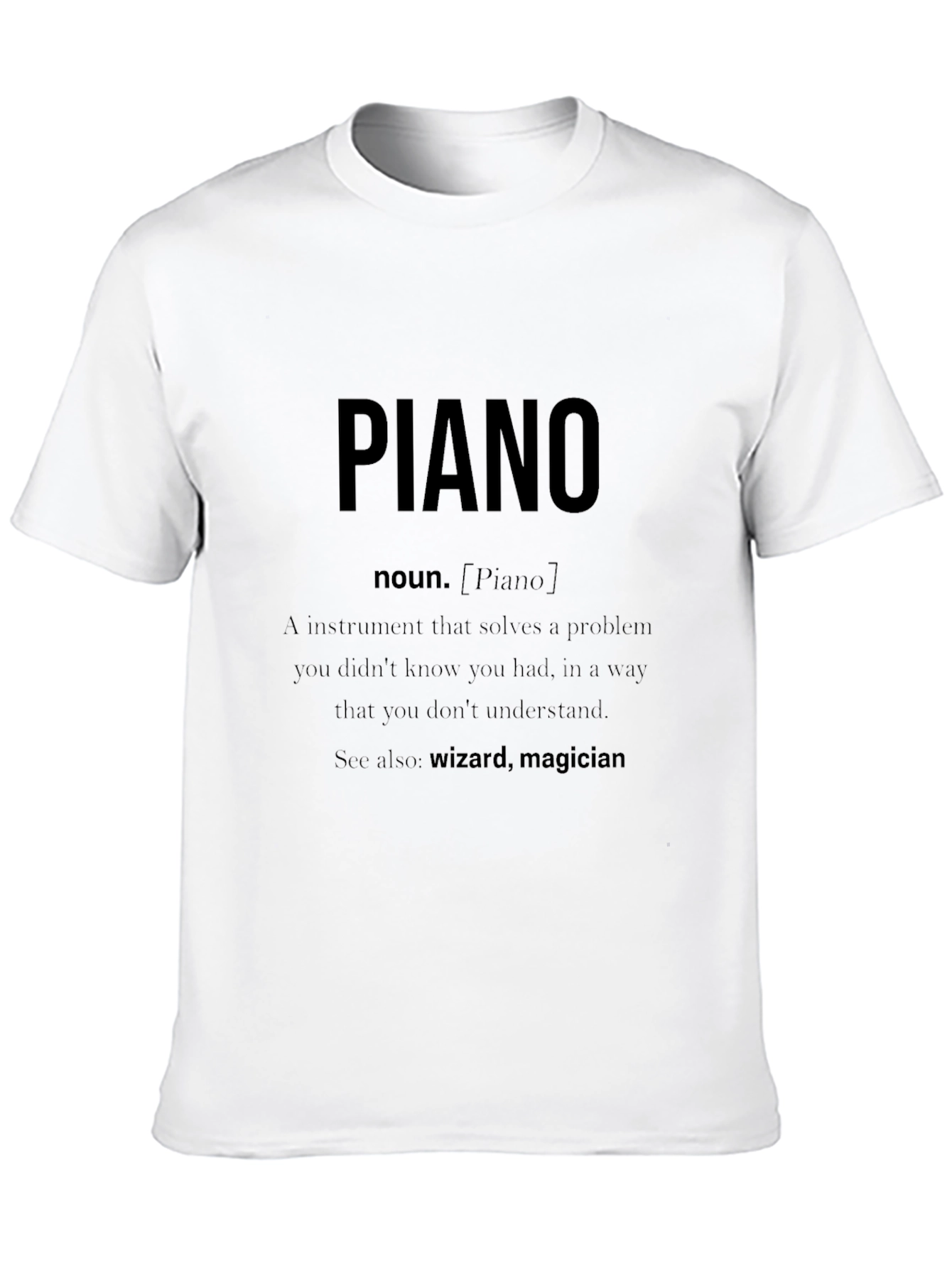 Piano Definition Graphic Tee