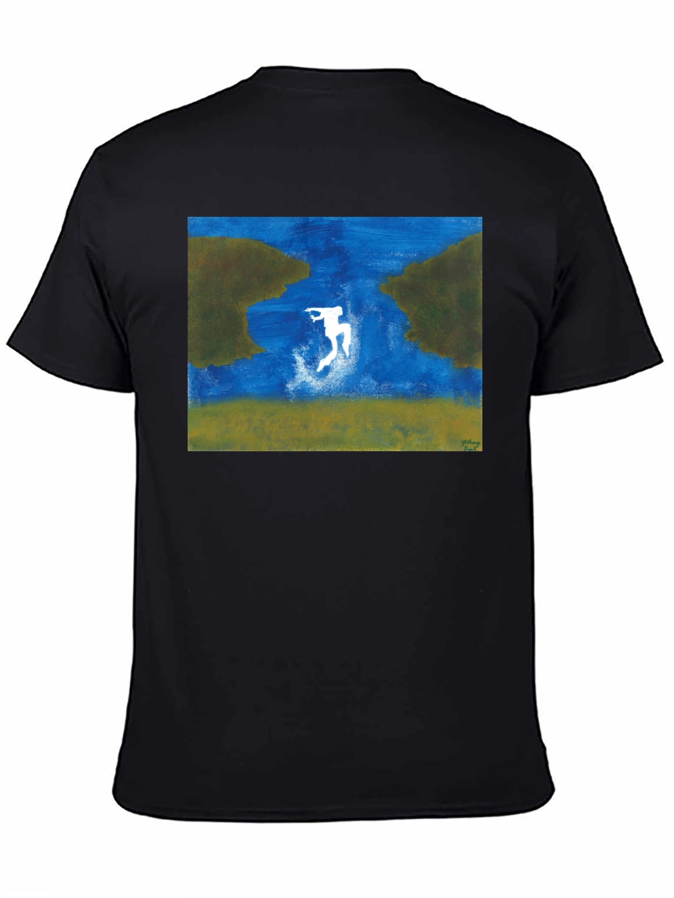 Abstract River Jump T-Shirt
