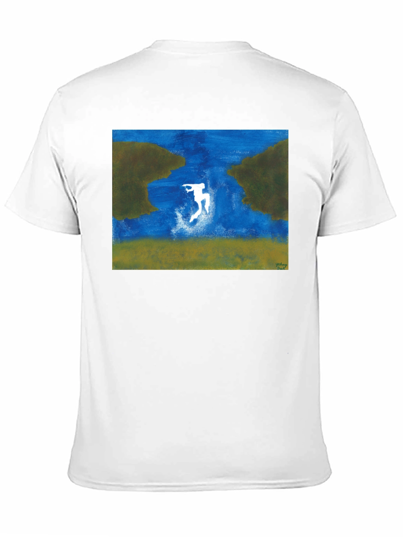 Abstract River Jump T-Shirt