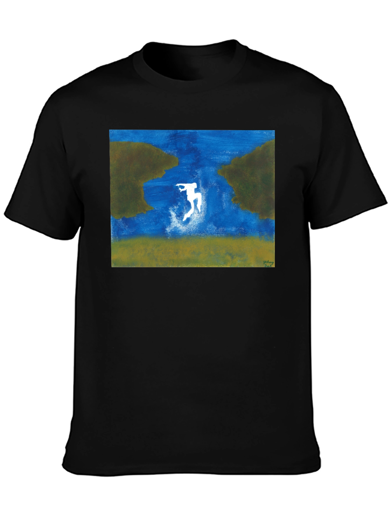Abstract River Jump T-Shirt