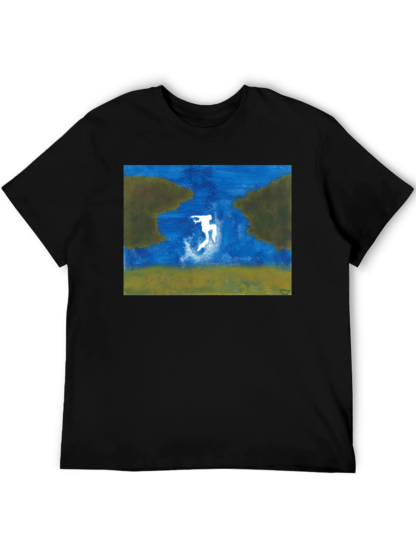 Abstract River Jump T-Shirt