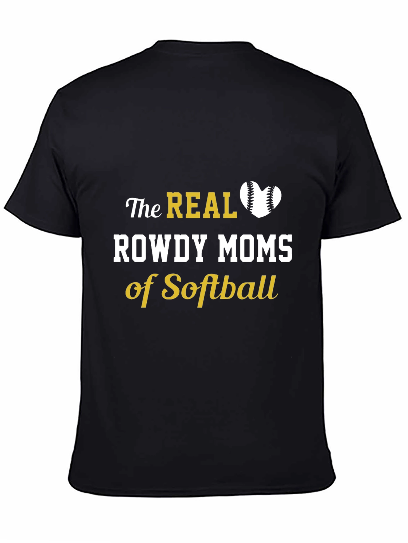 Rowdy Moms of Softball T-Shirt