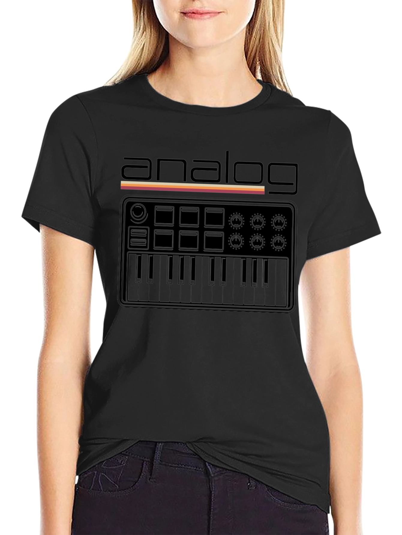Analog Synth T-Shirt - Music Producer Tee