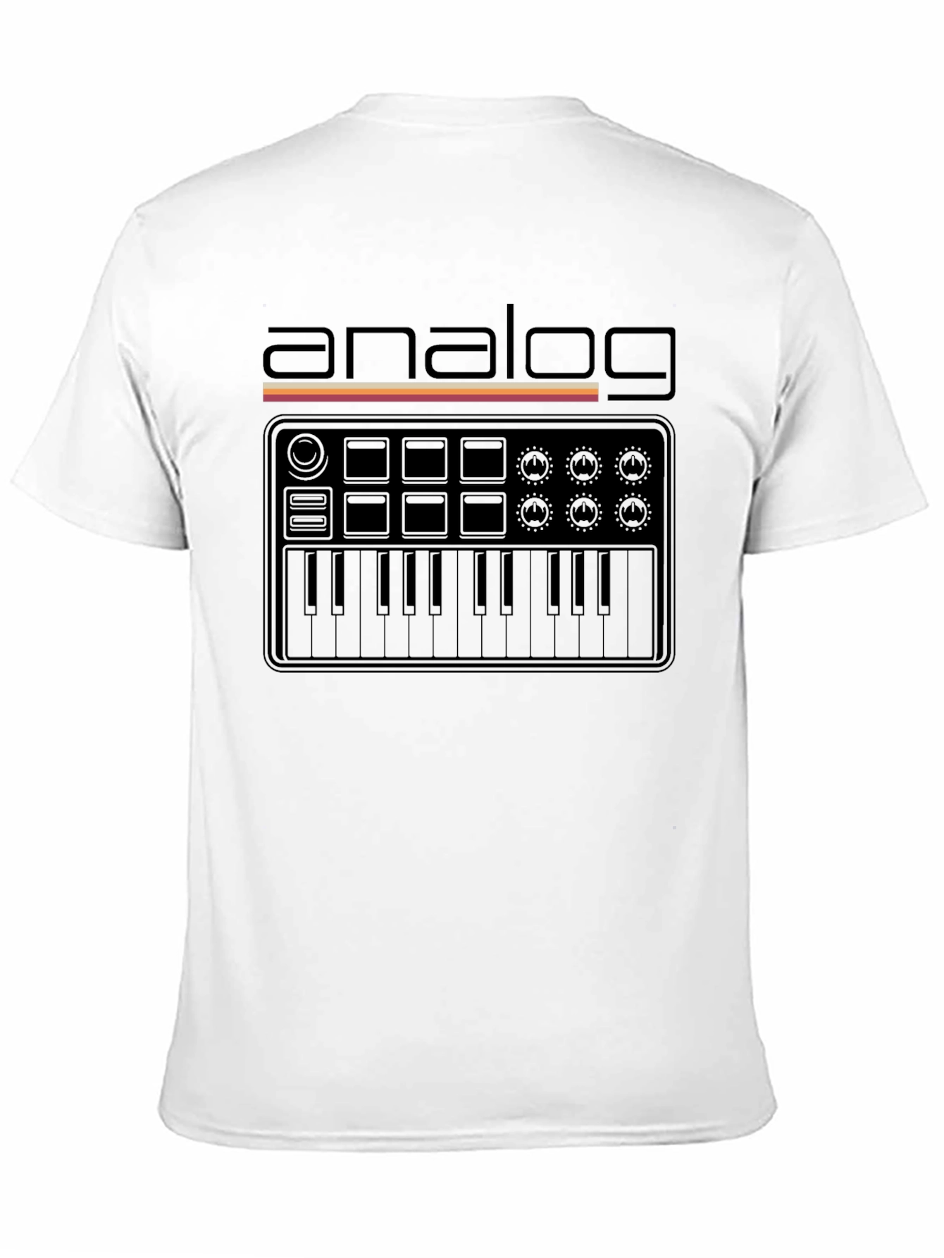 Analog Synth T-Shirt - Music Producer Tee