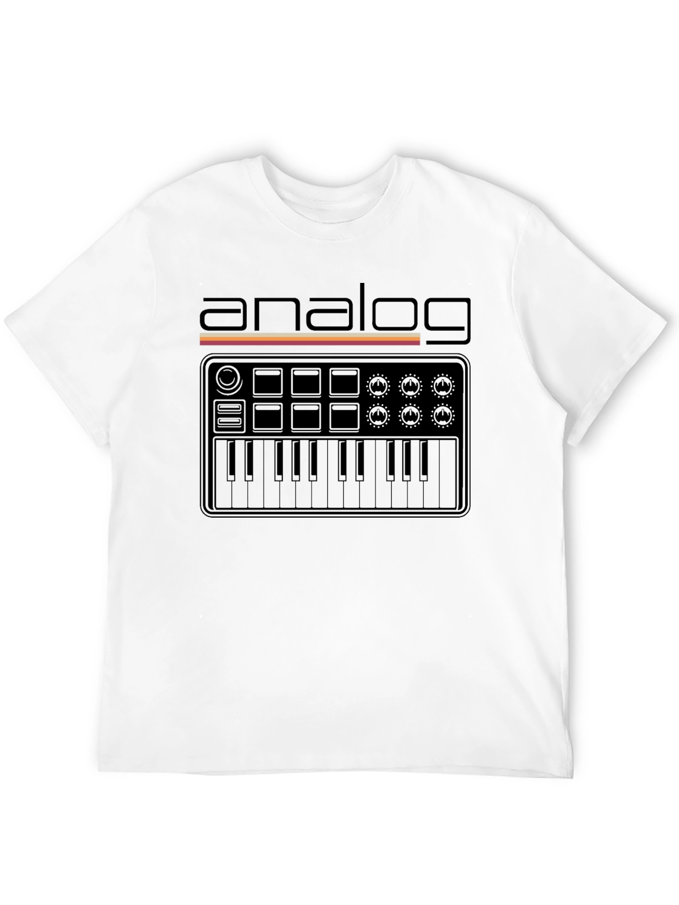 Analog Synth T-Shirt - Music Producer Tee