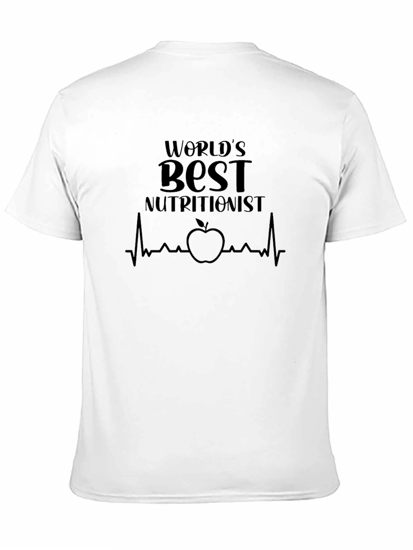 Worlds Best Nutritionist T-Shirt - Healthy Lifestyle Apparel