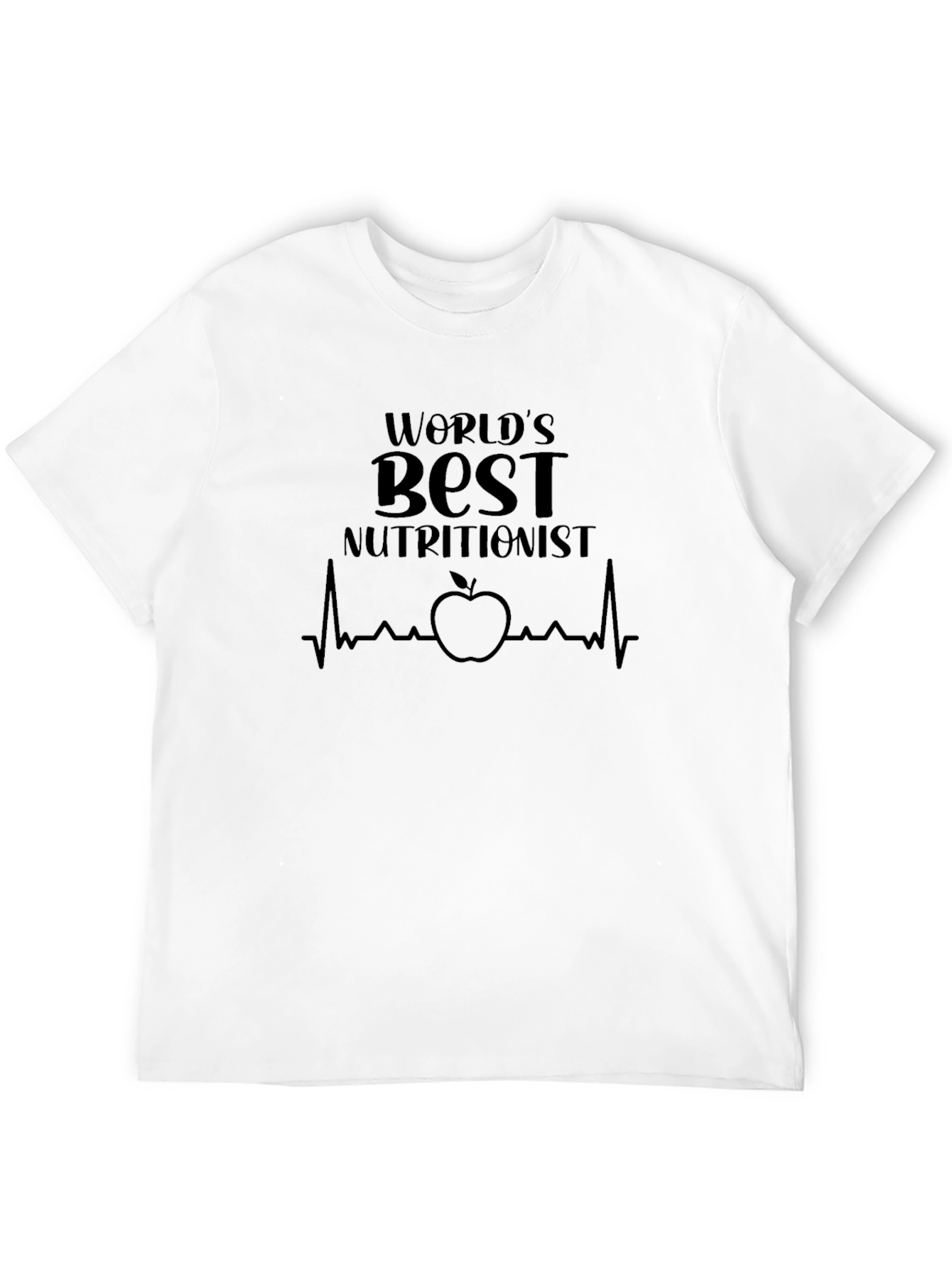 Worlds Best Nutritionist T-Shirt - Healthy Lifestyle Apparel