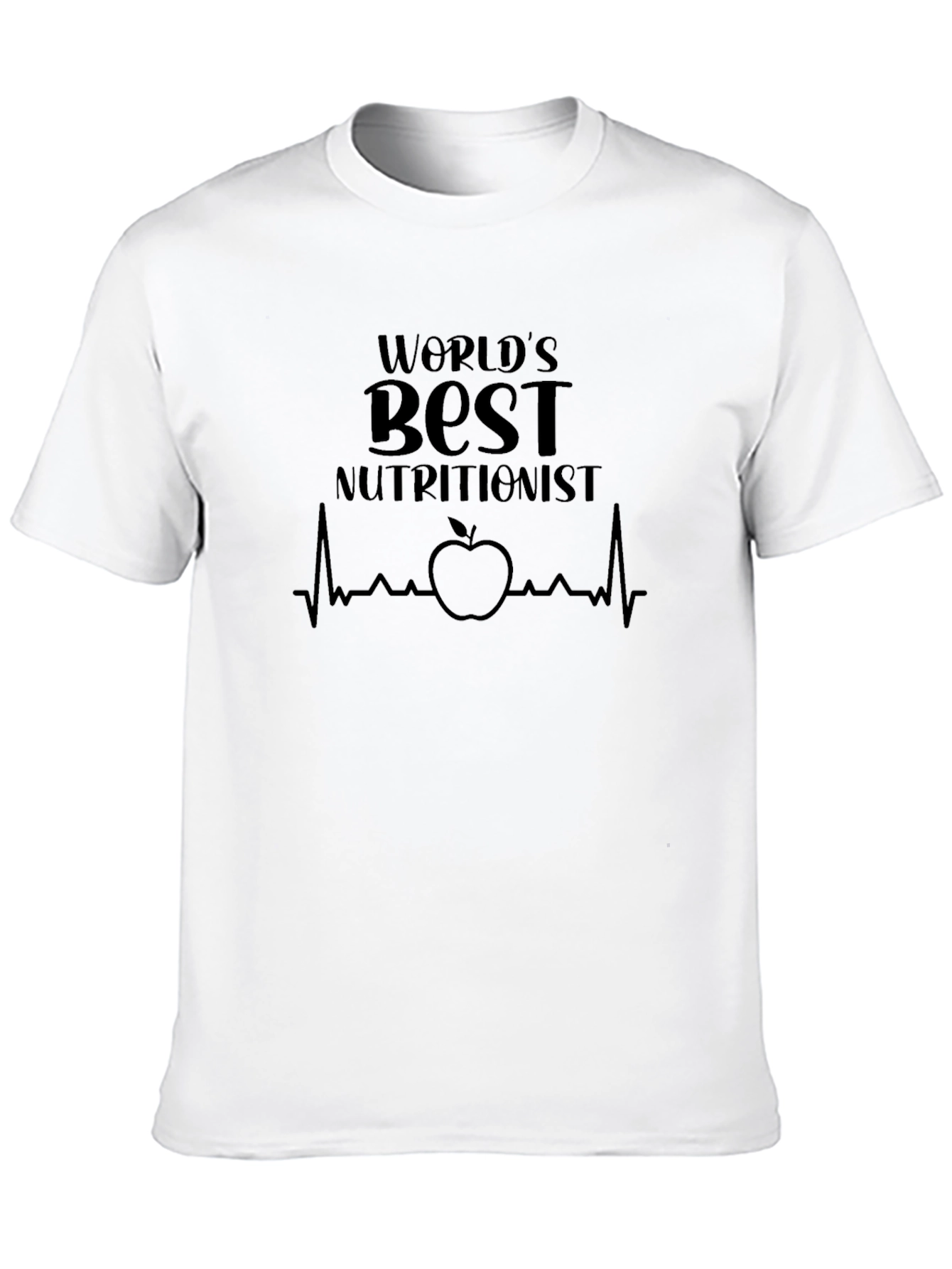 Worlds Best Nutritionist T-Shirt - Healthy Lifestyle Apparel