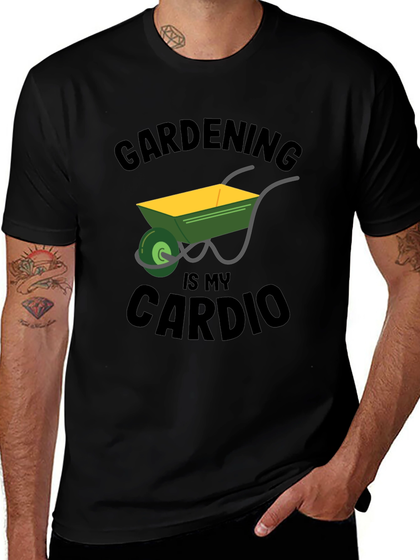 Gardening is My Cardio T-Shirt - Funny Gardener Tee