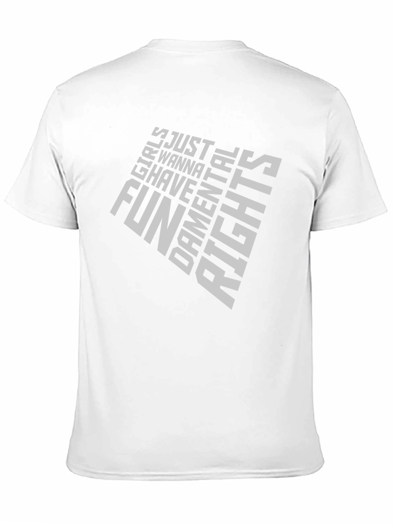 Feminist Fun T-Shirt: Girls Just Wanna Have Fundamental Rights
