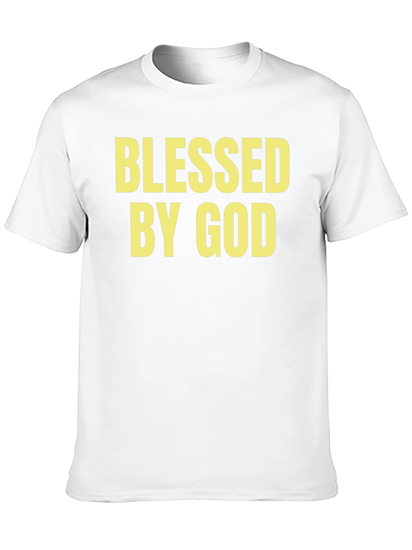 Blessed by God Black Graphic Tee