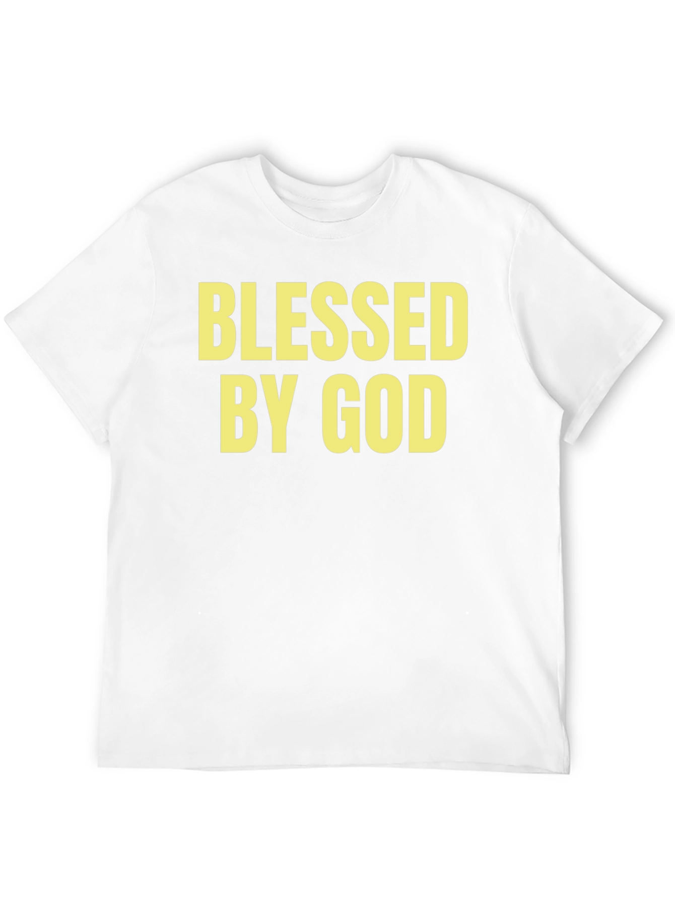 Blessed by God Black Graphic Tee