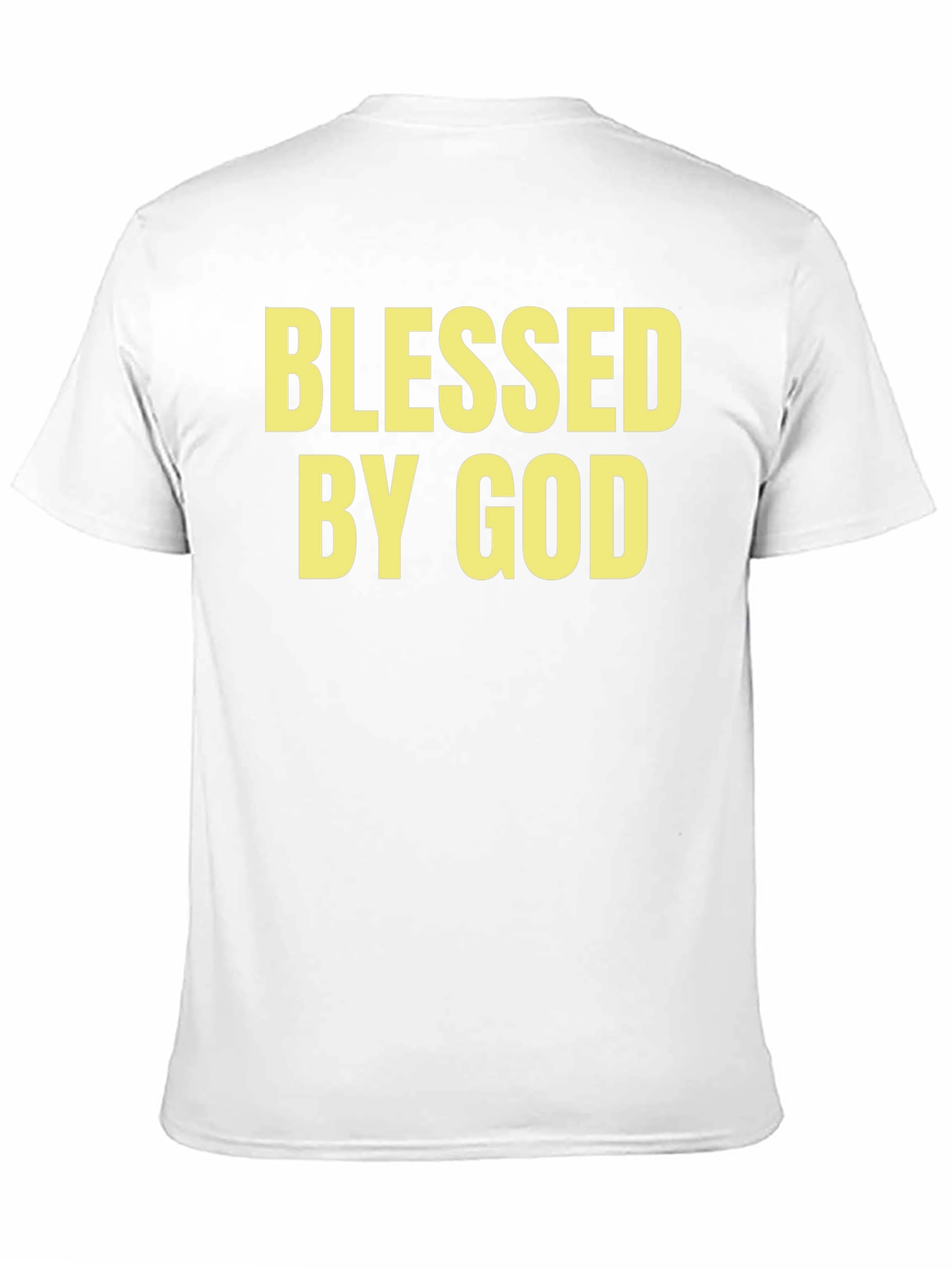 Blessed by God Black Graphic Tee
