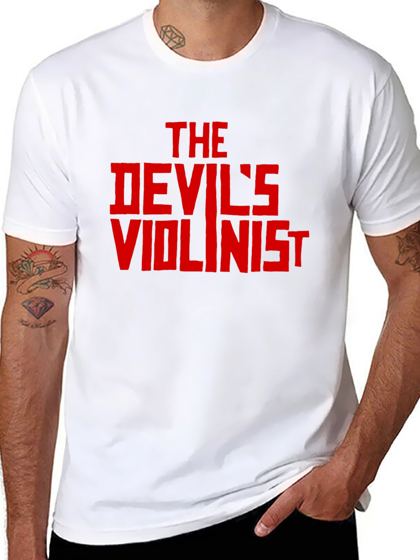 The Devils Violinist Graphic T-Shirt