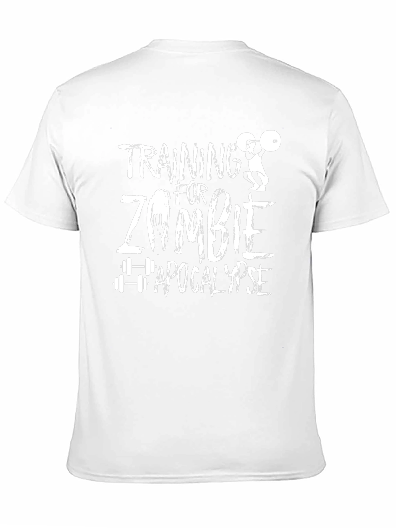 Zombie Apocalypse Training Graphic T-Shirt