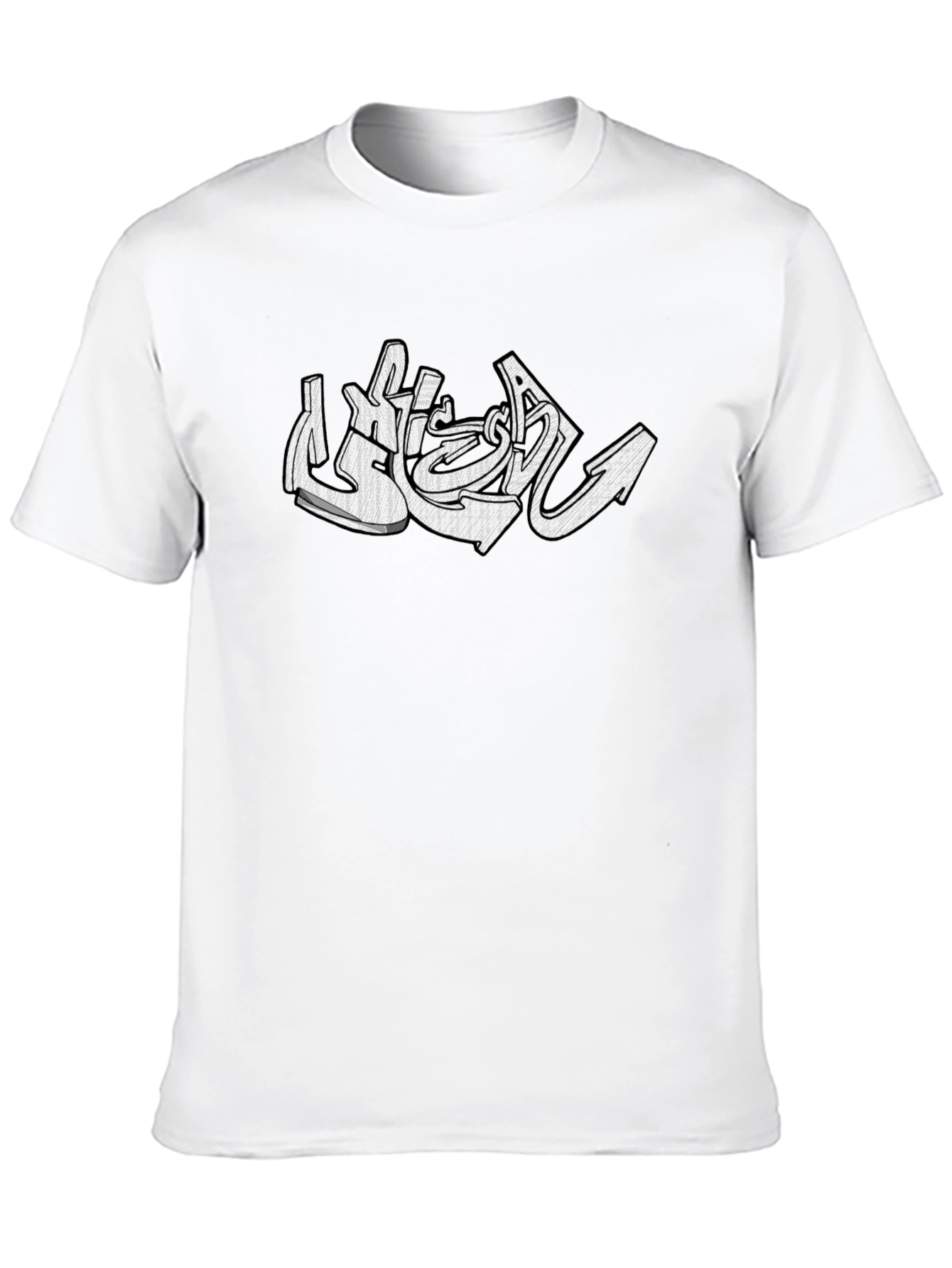 Graffiti Graphic Black T-Shirt - Streetwear Style