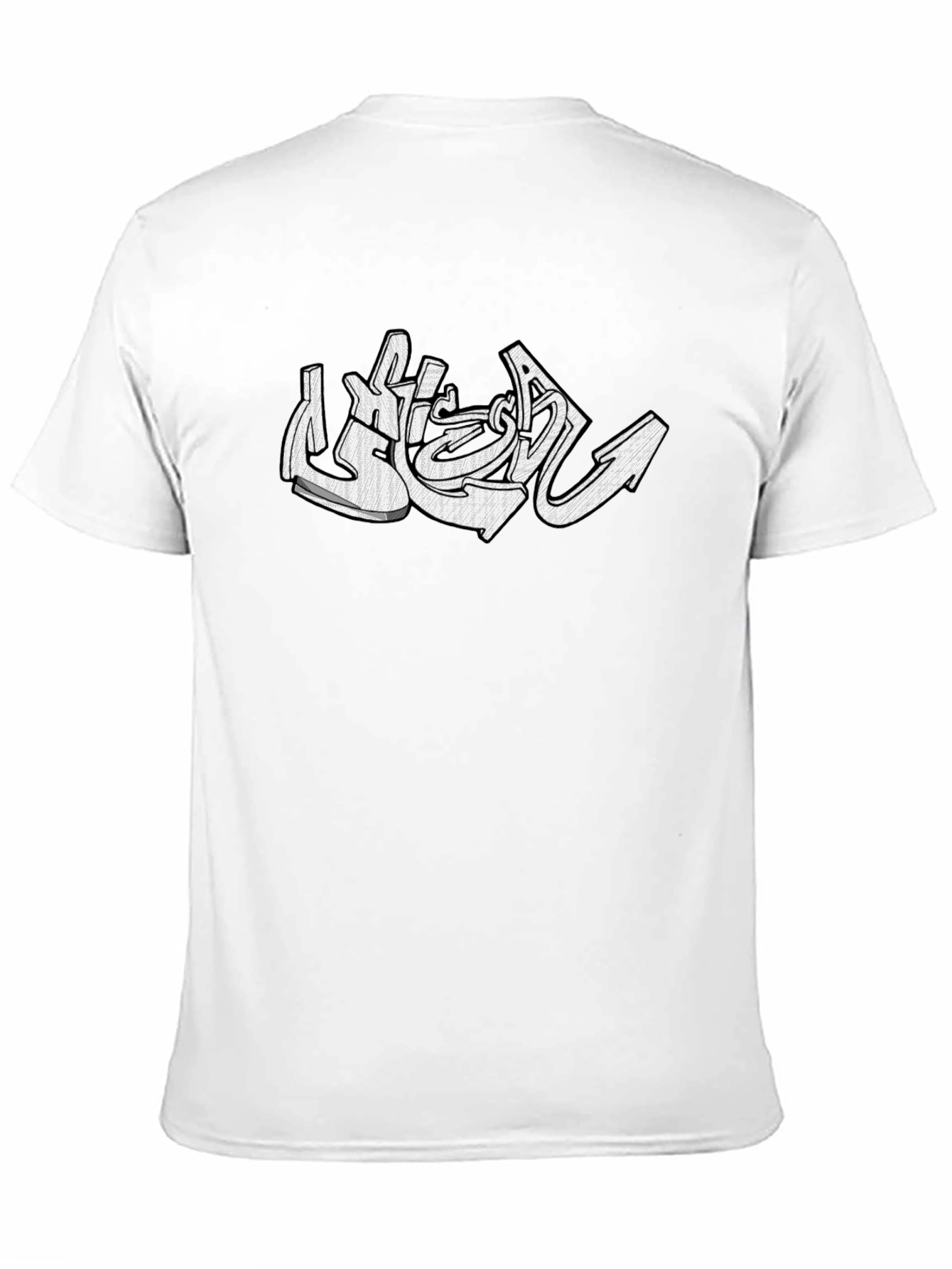 Graffiti Graphic Black T-Shirt - Streetwear Style