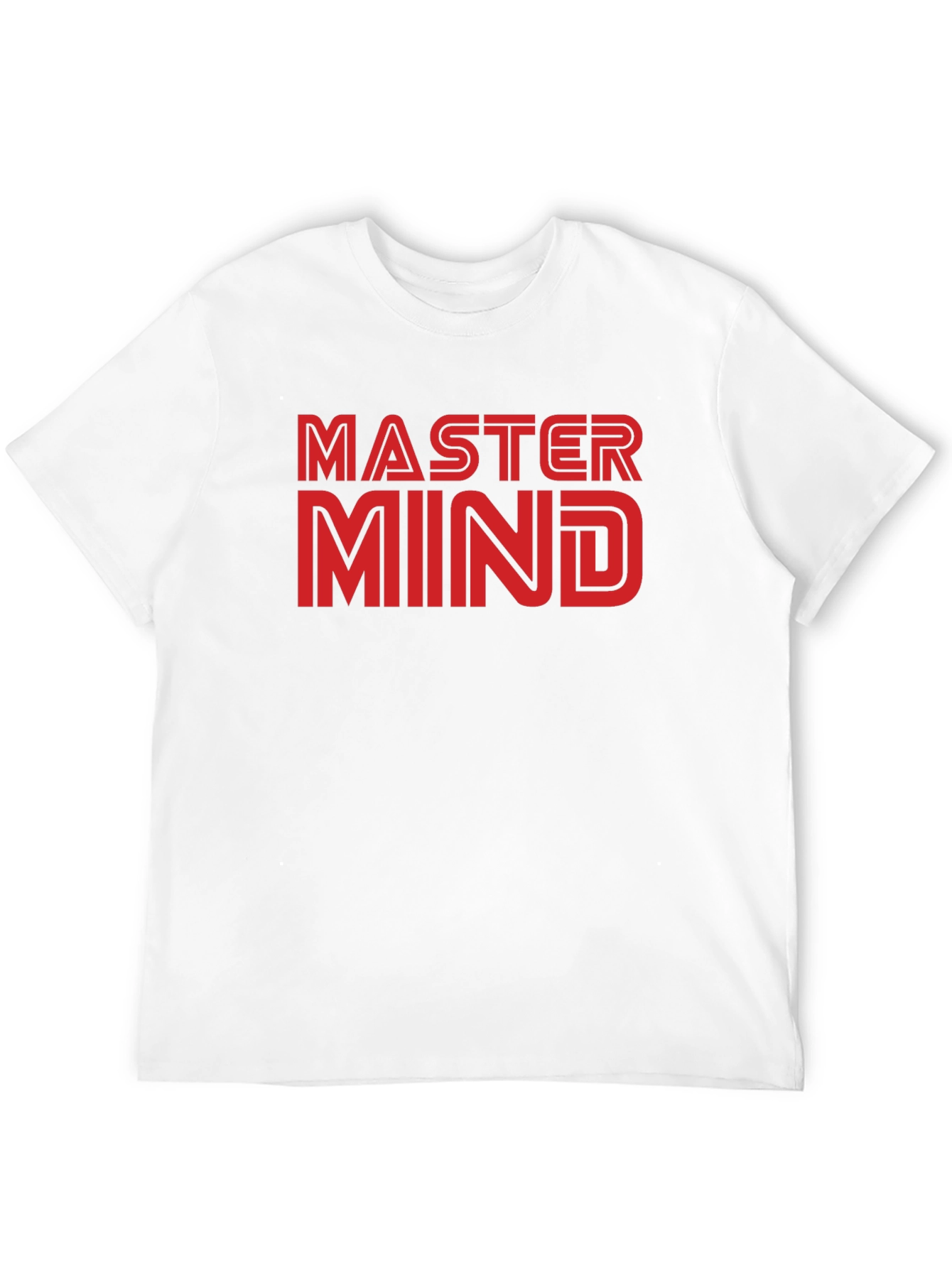 Master Mind Graphic T-Shirt - Bold Statement Tee