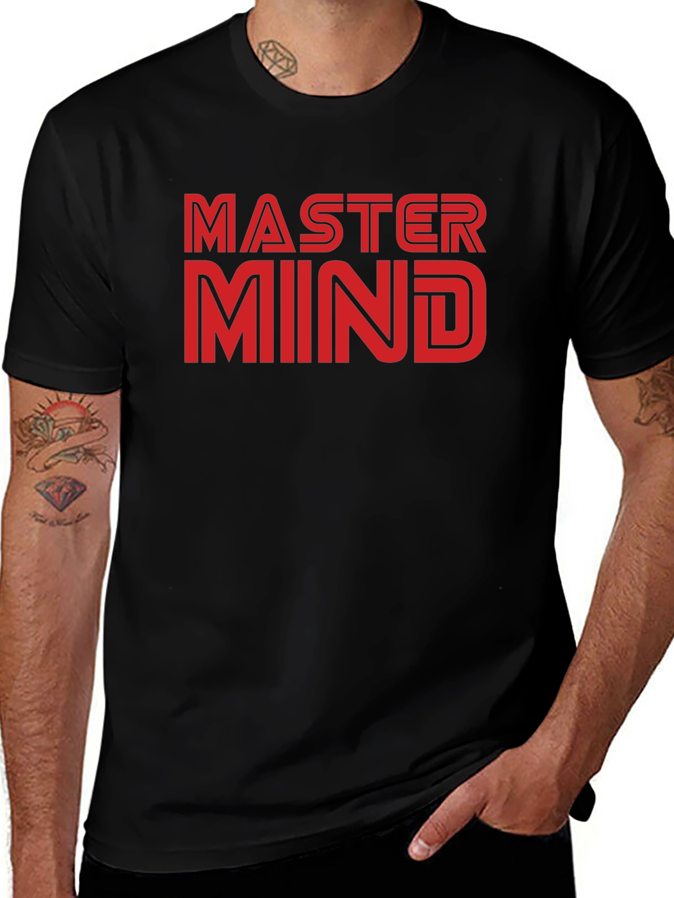 Master Mind Graphic T-Shirt - Bold Statement Tee