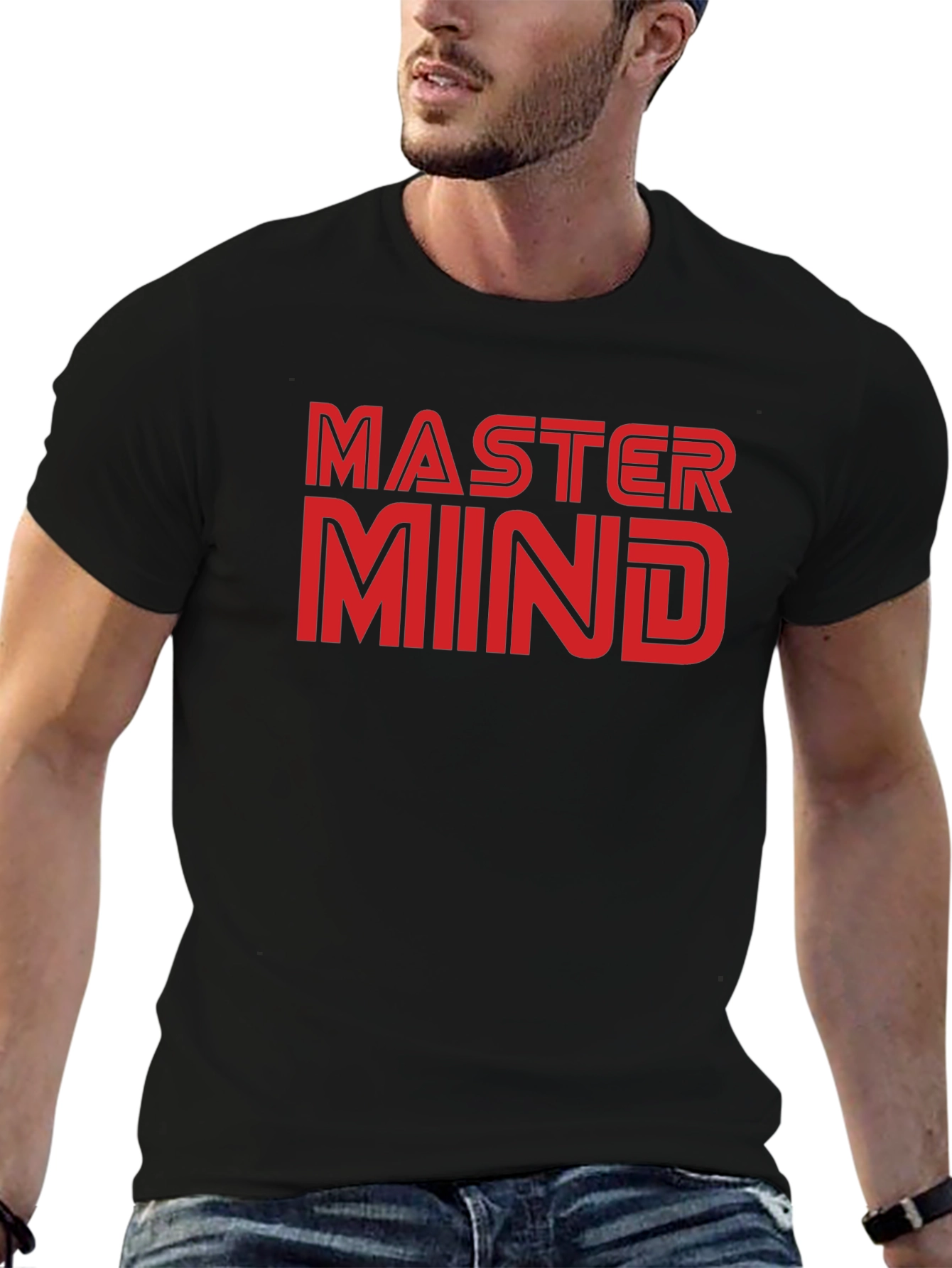 Master Mind Graphic T-Shirt - Bold Statement Tee