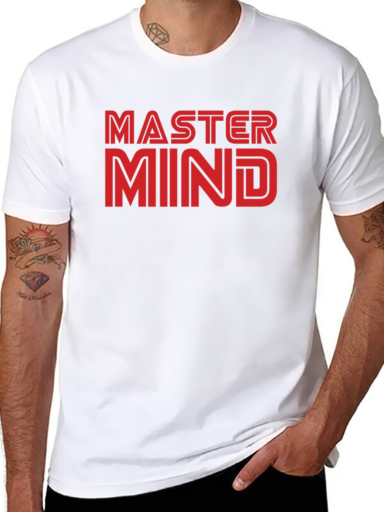 Master Mind Graphic T-Shirt - Bold Statement Tee