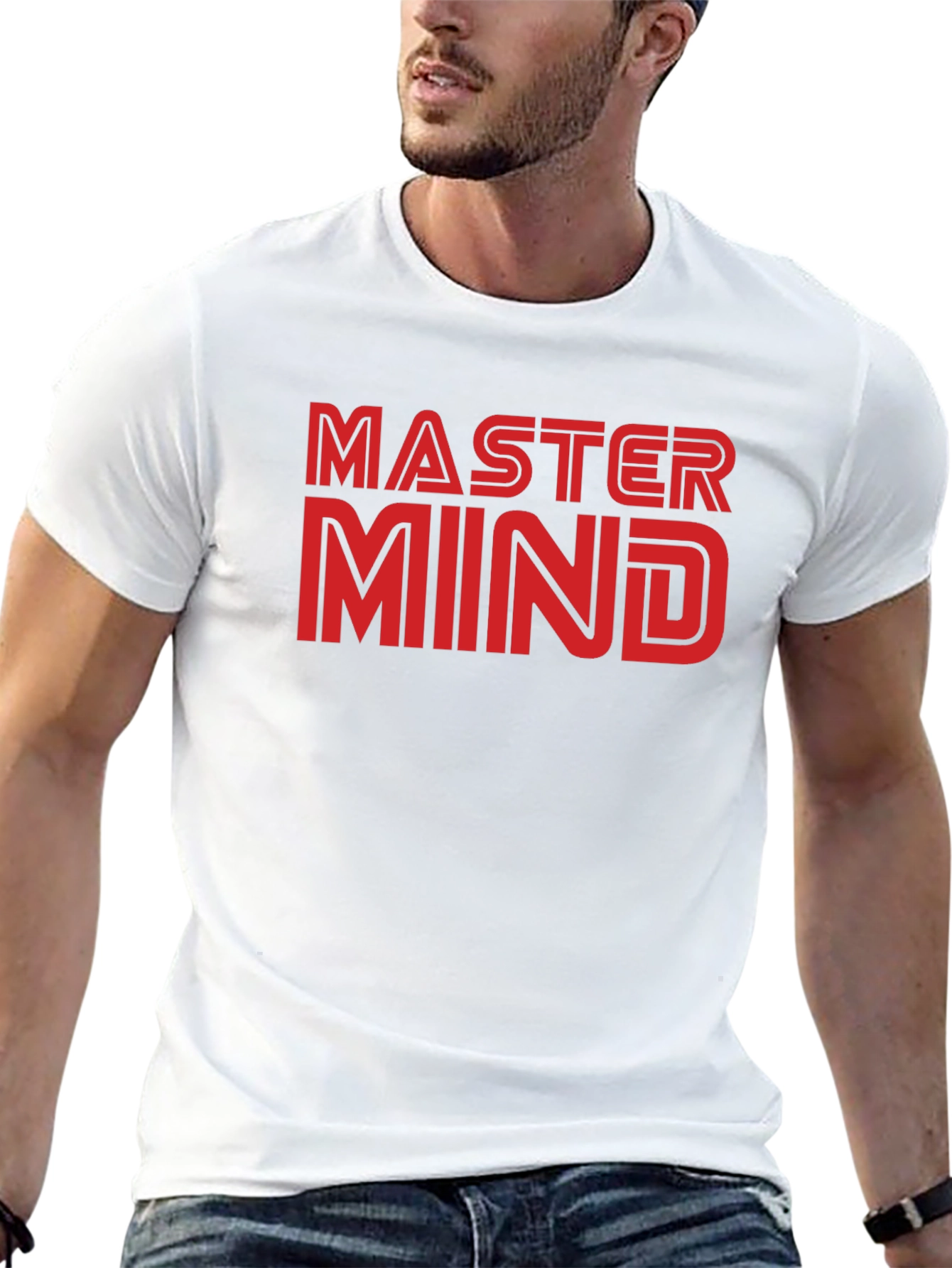 Master Mind Graphic T-Shirt - Bold Statement Tee