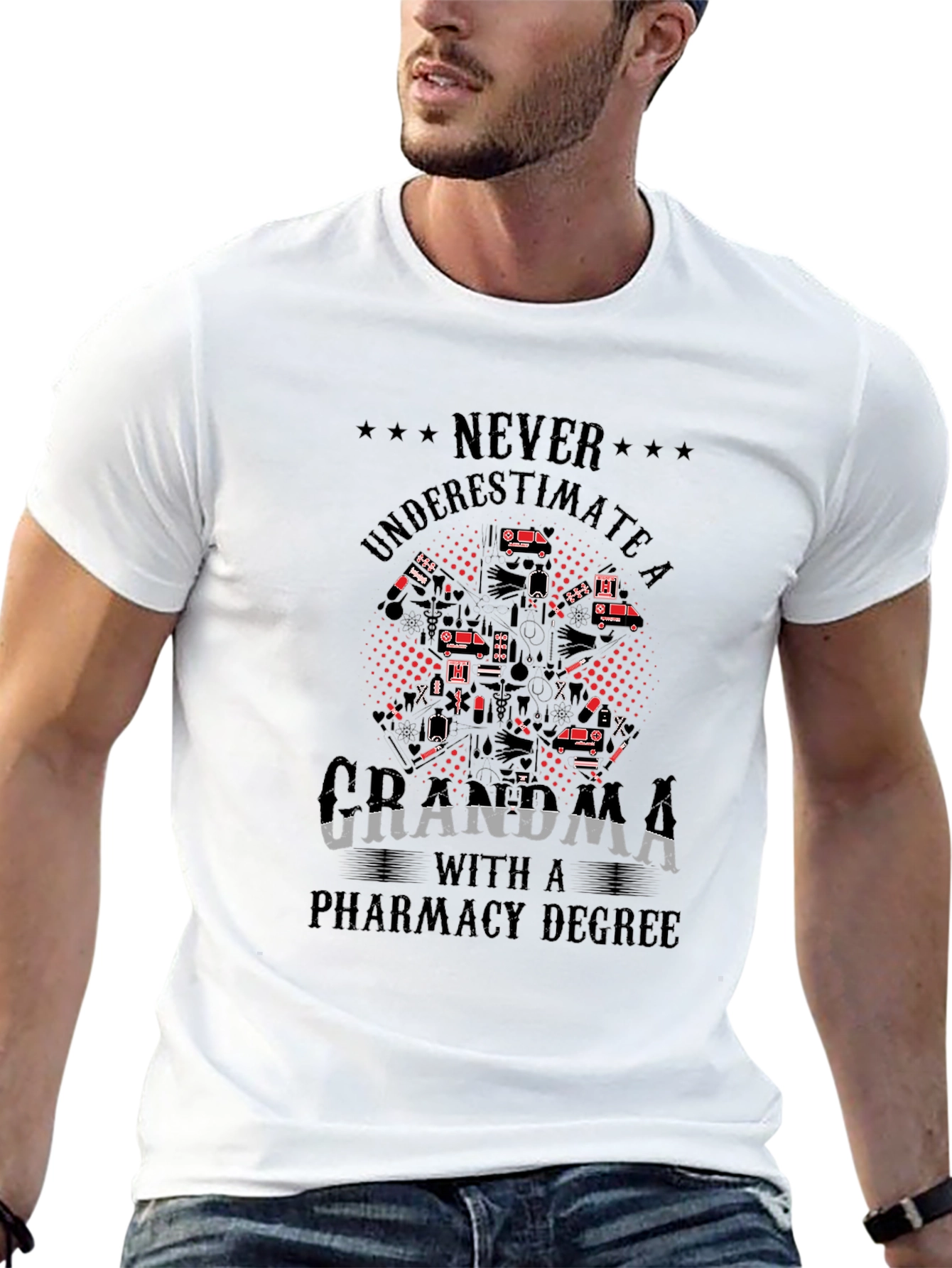 Grandma Pharmacy Degree T-Shirt