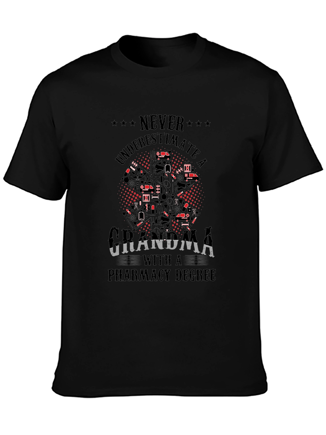 Grandma Pharmacy Degree T-Shirt