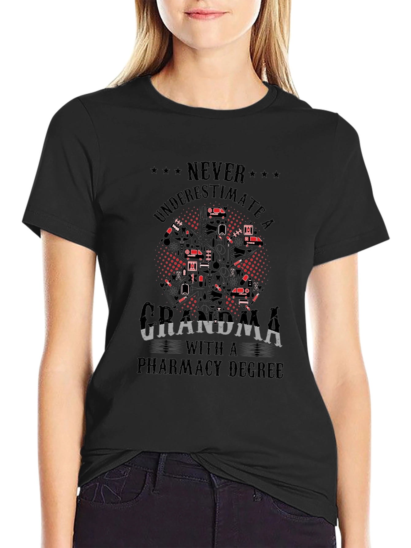 Grandma Pharmacy Degree T-Shirt