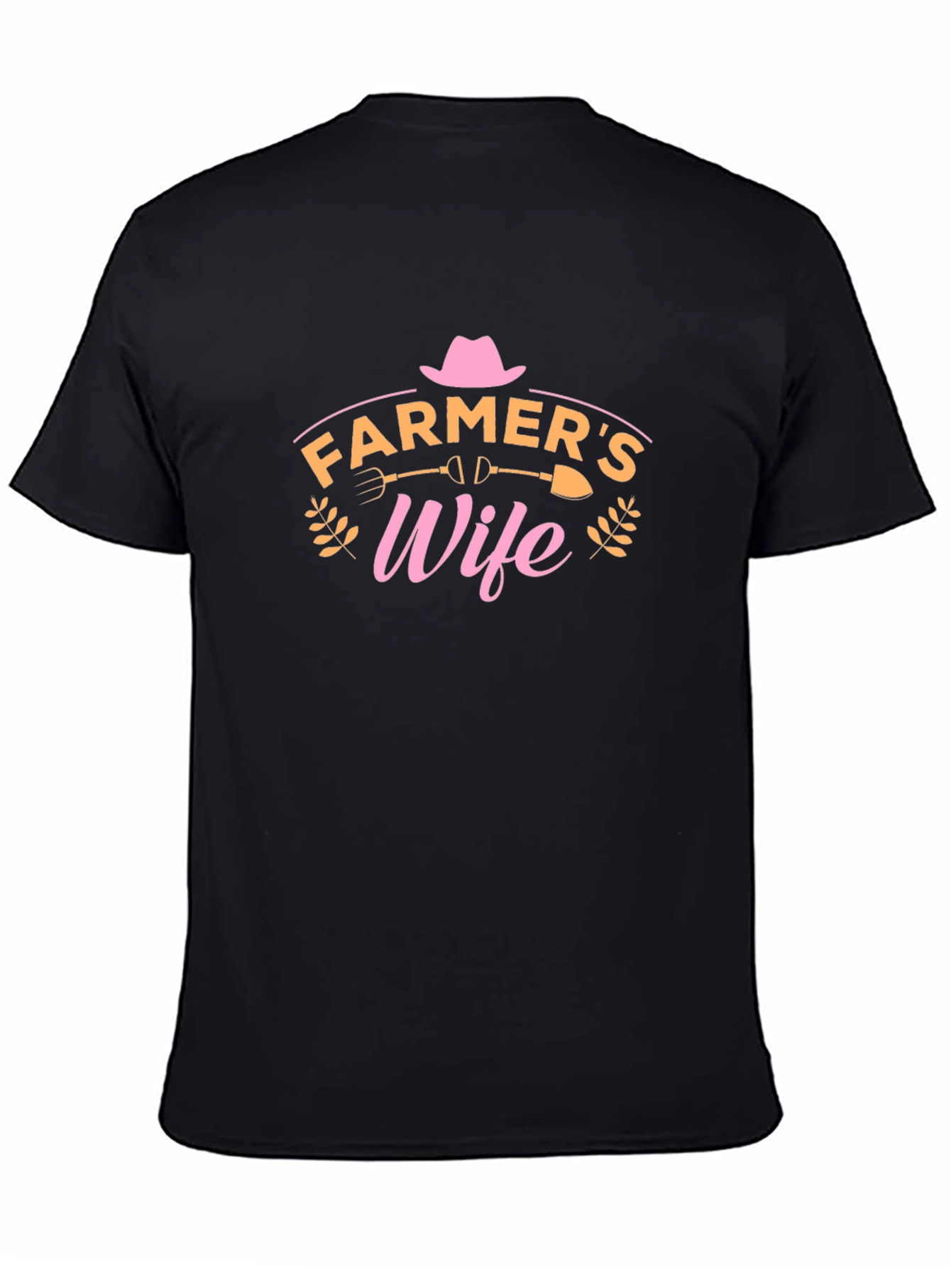 Farmers Wife Graphic Tee - Soft Cotton Blend