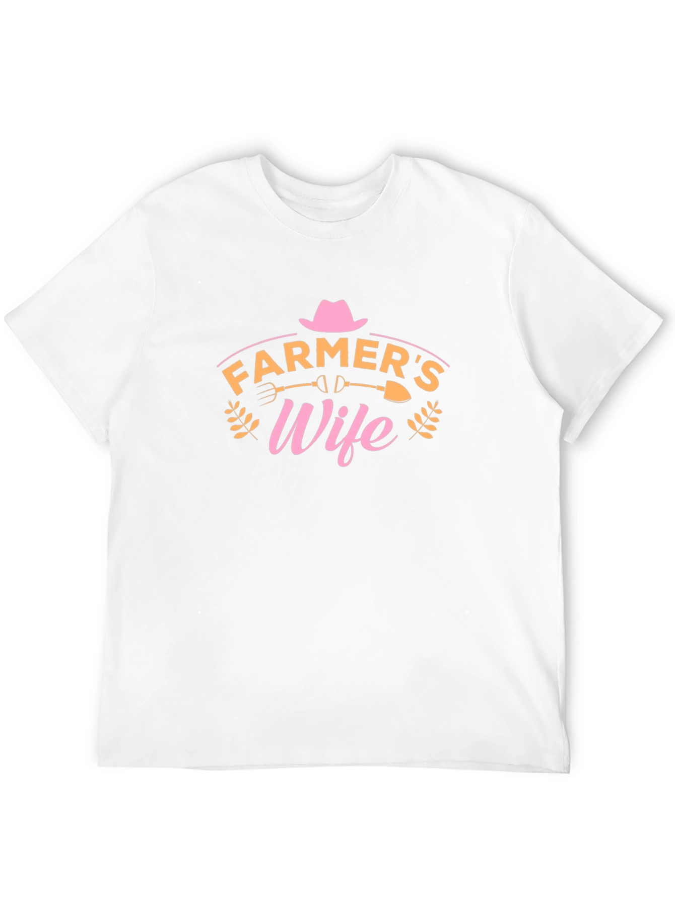 Farmers Wife Graphic Tee - Soft Cotton Blend