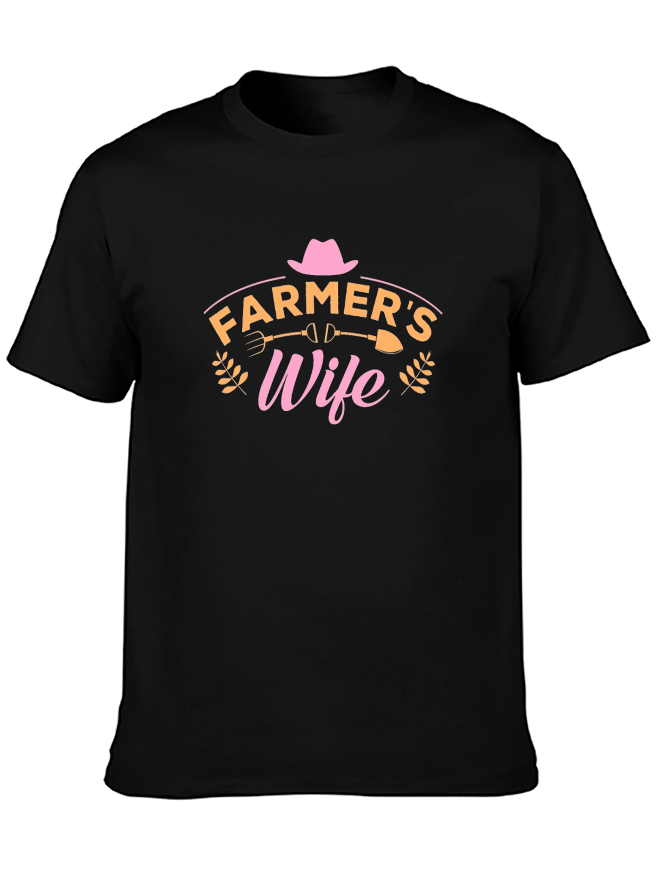 Farmers Wife Graphic Tee - Soft Cotton Blend