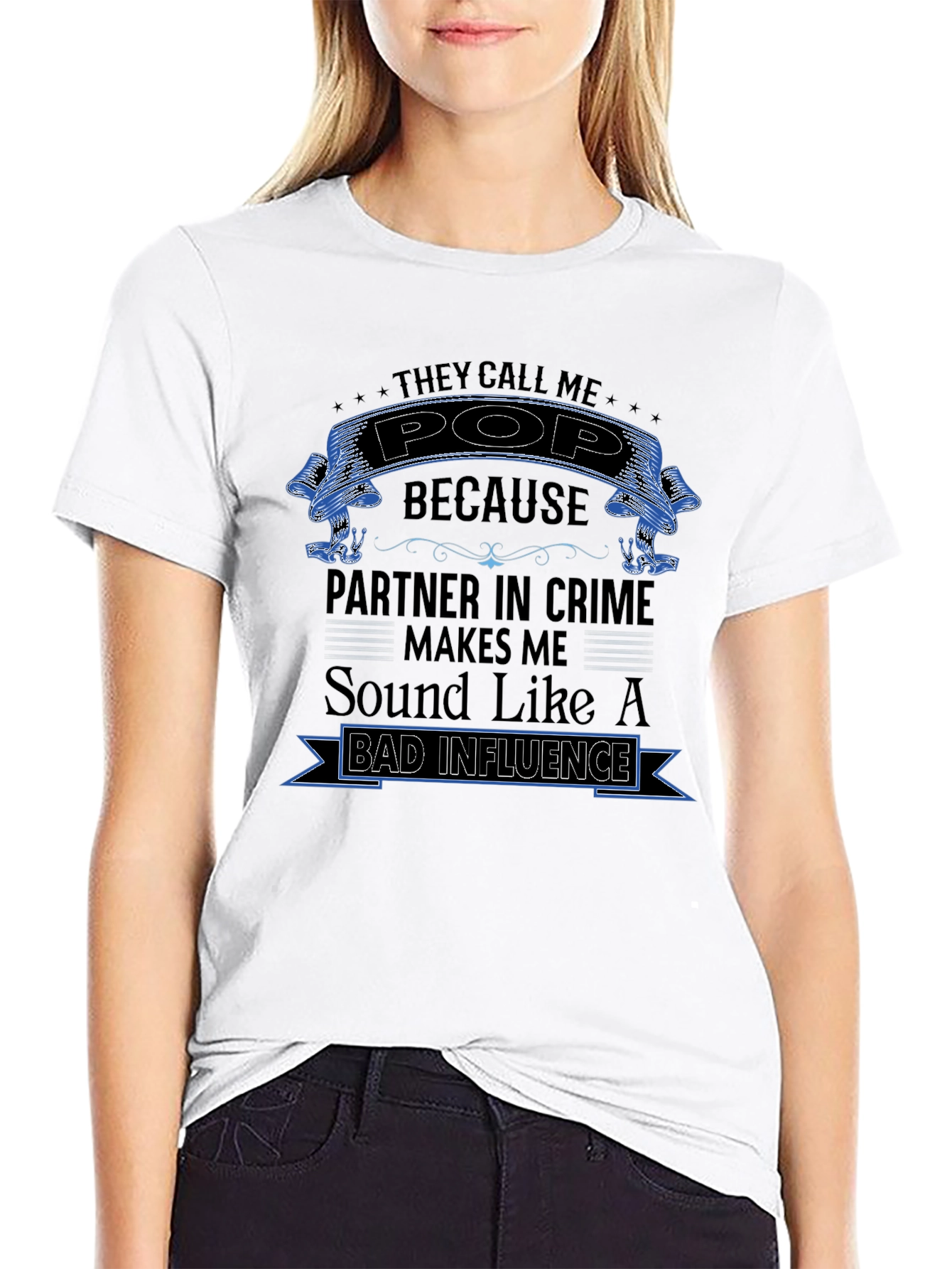 They Call Me Pop T-Shirt - Partner in Crime