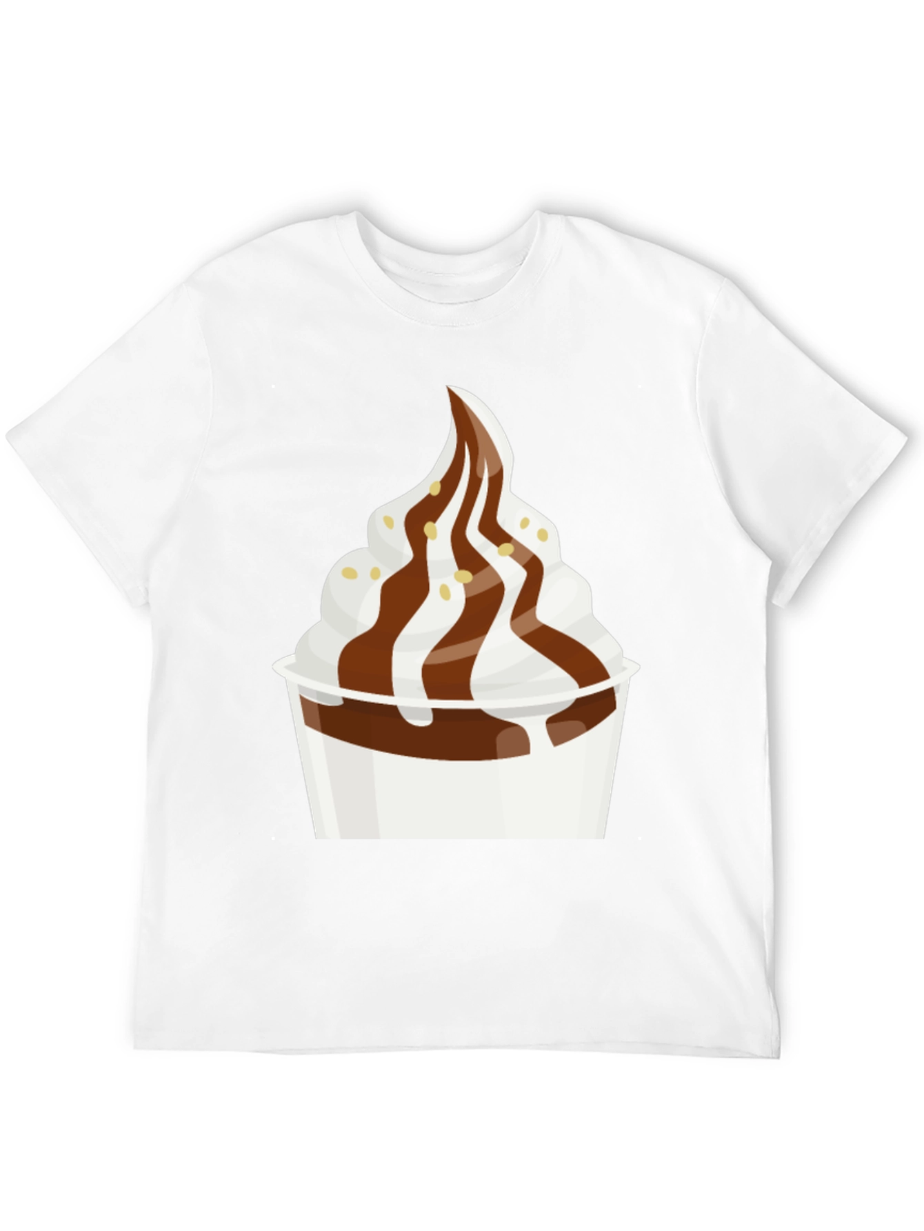Dessert T-Shirt - Creamy Soft Serve Graphic Tee