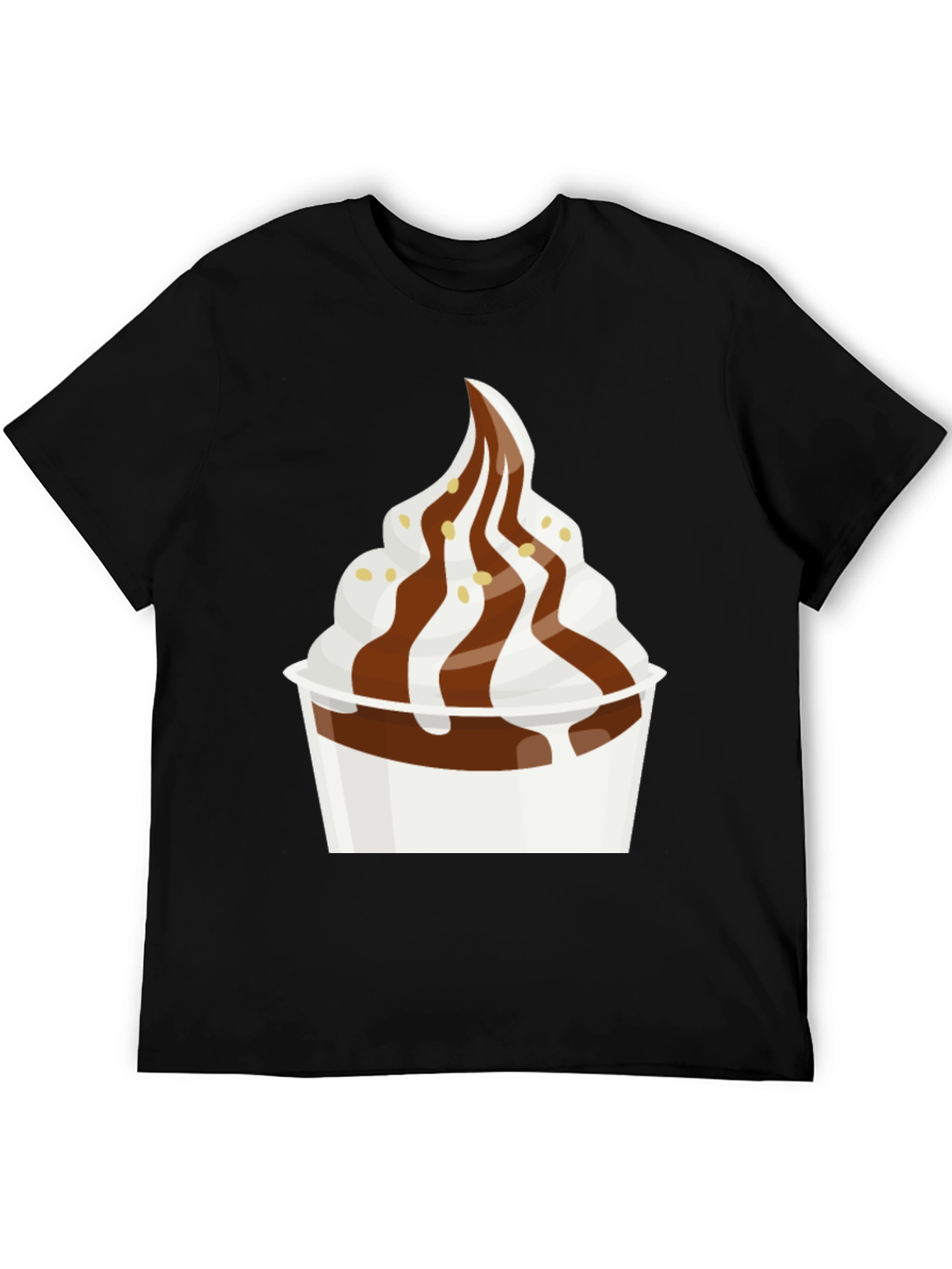 Dessert T-Shirt - Creamy Soft Serve Graphic Tee
