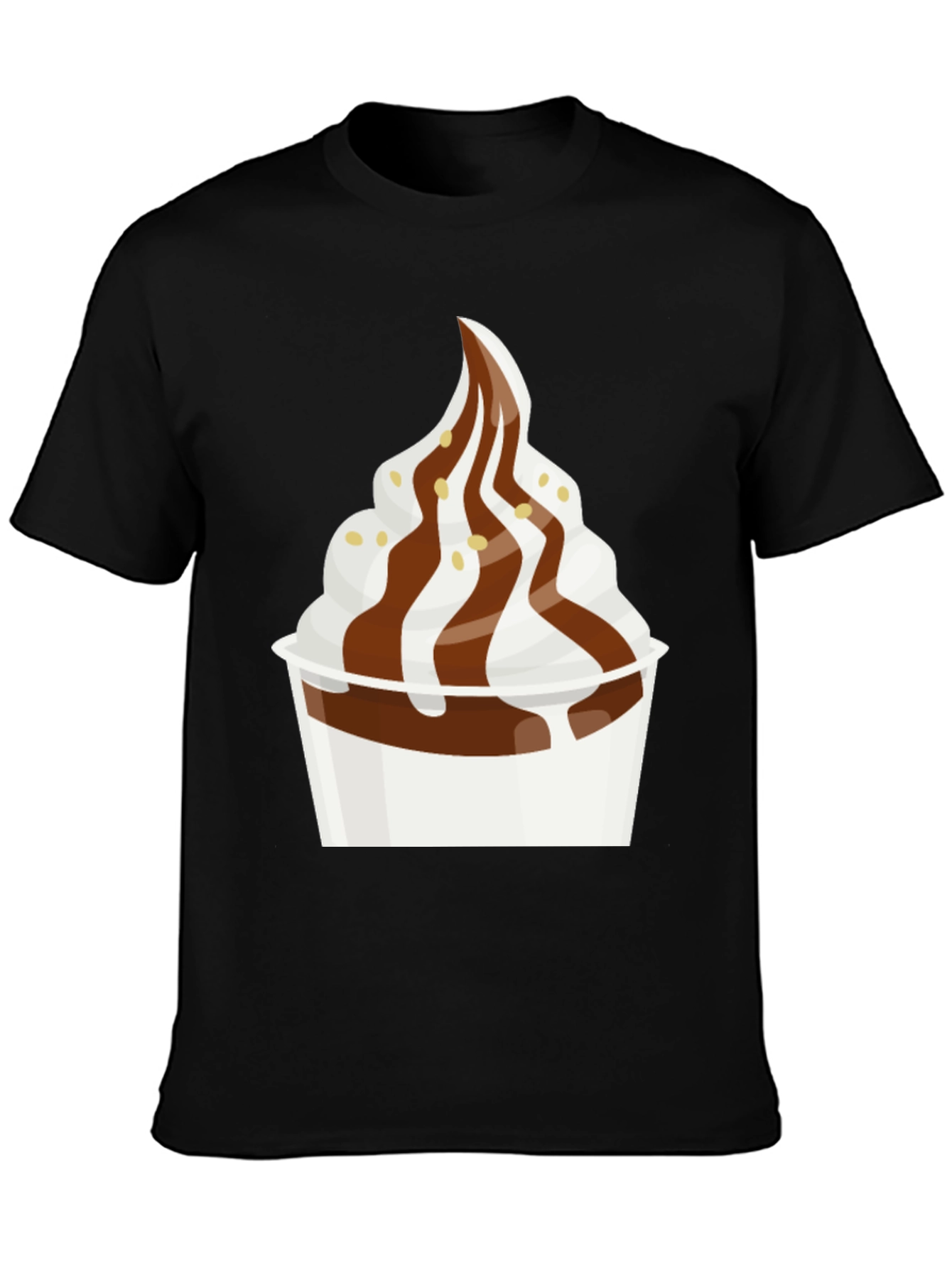 Dessert T-Shirt - Creamy Soft Serve Graphic Tee