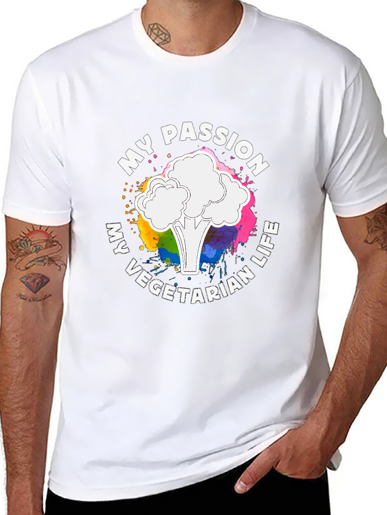 My Passion Vegetarian Life T-Shirt