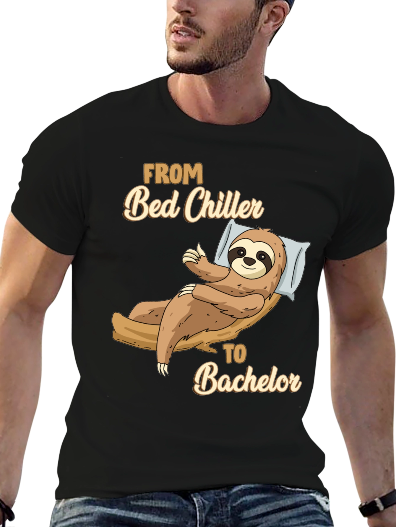 From Bed Chiller to Bachelor Sloth T-Shirt