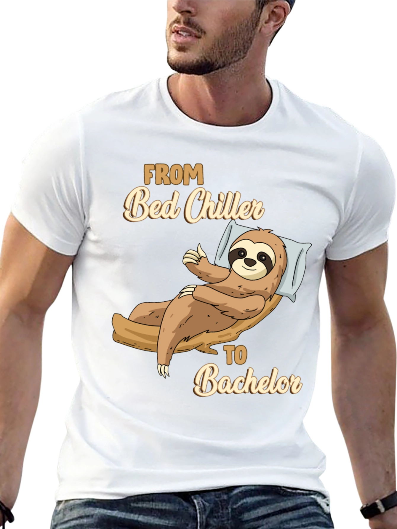 From Bed Chiller to Bachelor Sloth T-Shirt