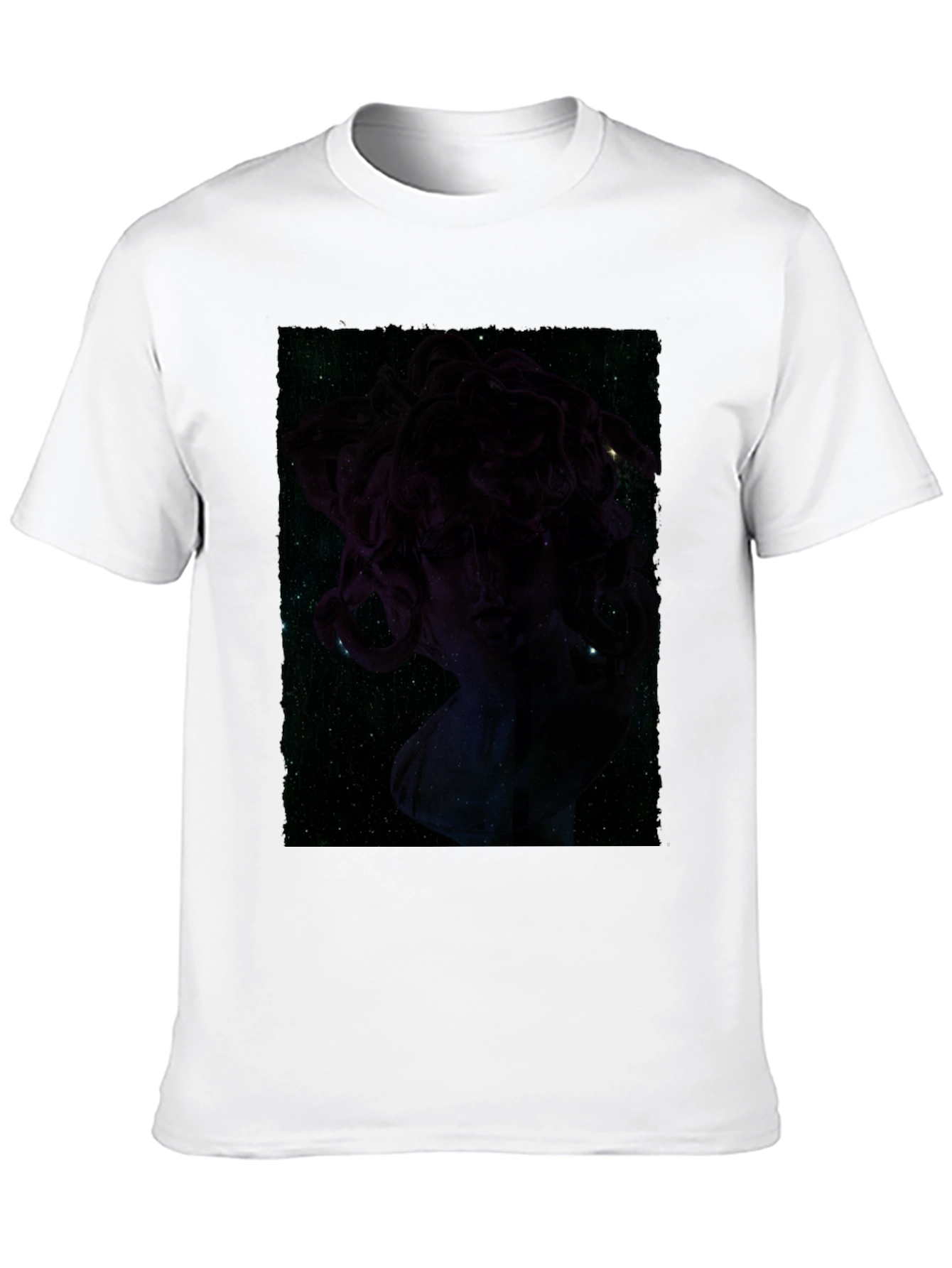 Nebula Woman Graphic Black T-Shirt