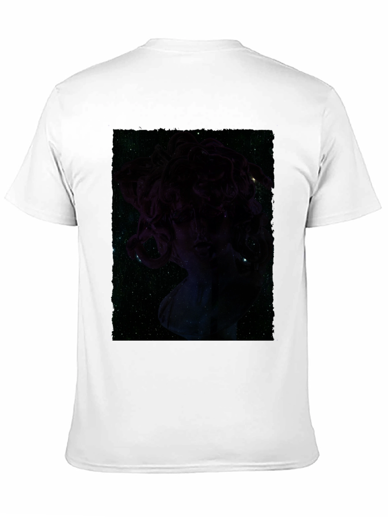 Nebula Woman Graphic Black T-Shirt
