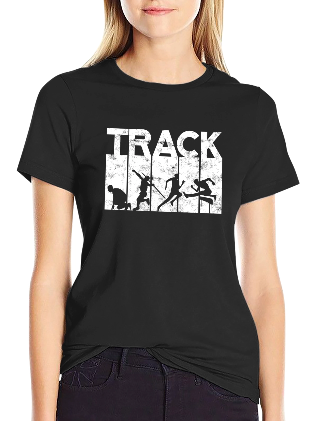 Track & Field Graphic T-Shirt