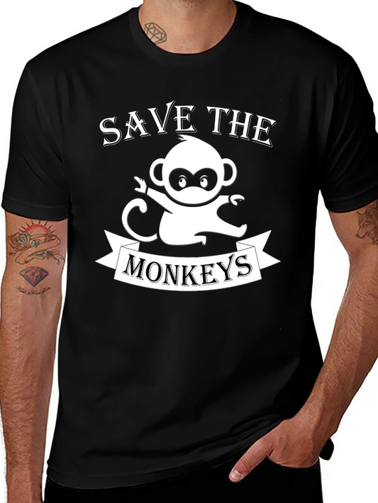Save The Monkeys Graphic Tee